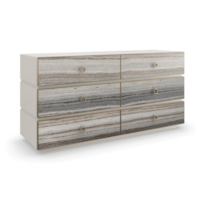 Bedrock 64'' W 6 - Drawer Dresser