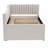 Versatile Upholstered Daybed with Trundle and Multiple Drawers for All Spaces-566625870-566625867