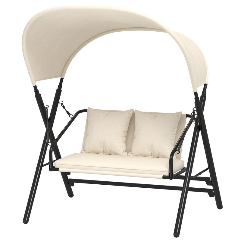 2 Person Porch Swing with Canopy