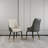 Vera 5/7 Pieces Modern Dining Room Sets, Pre-Assembly Round Dining Table Sets, Glossy Sintered Stone Tabletop Kitchen Dining Table Set With PU Upholstered Chairs-1610133268-1582342088-1582342092