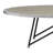Table basse en bois Melgar Table basse ovale Table basse rustique-99309330