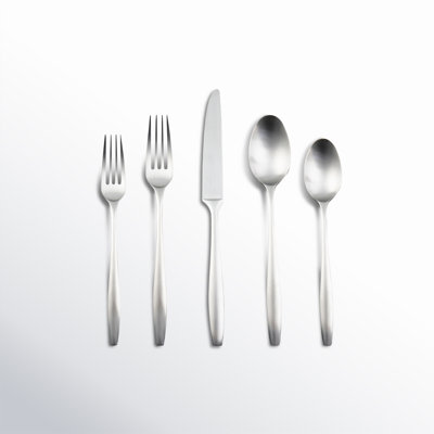 Edianna Stainless Steel Flatware - Set of 20
