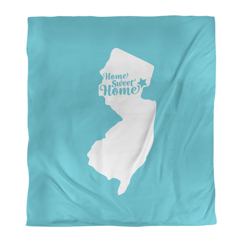Housse de couette newark doux, Housse de couette simple TG, Bleu sarcelle, Microfibre