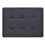 Repose-pieds durable en microfibre chic et parfait pour les espaces modernes