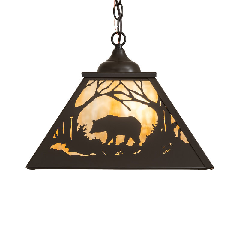 Rustic Lodge 2 - Light Pendant, Timeless Bronze