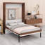 Lit escamotable avec bureau escamotable Murphy-82919002