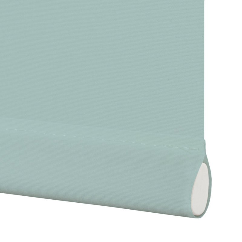Semi Sheer Roller Shade, Turquoise, 250 cm L x 200 cm W