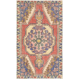Antique One Of A Kind One-of-a-Kind 4' X 6'9" Hand Knotted Area Rug