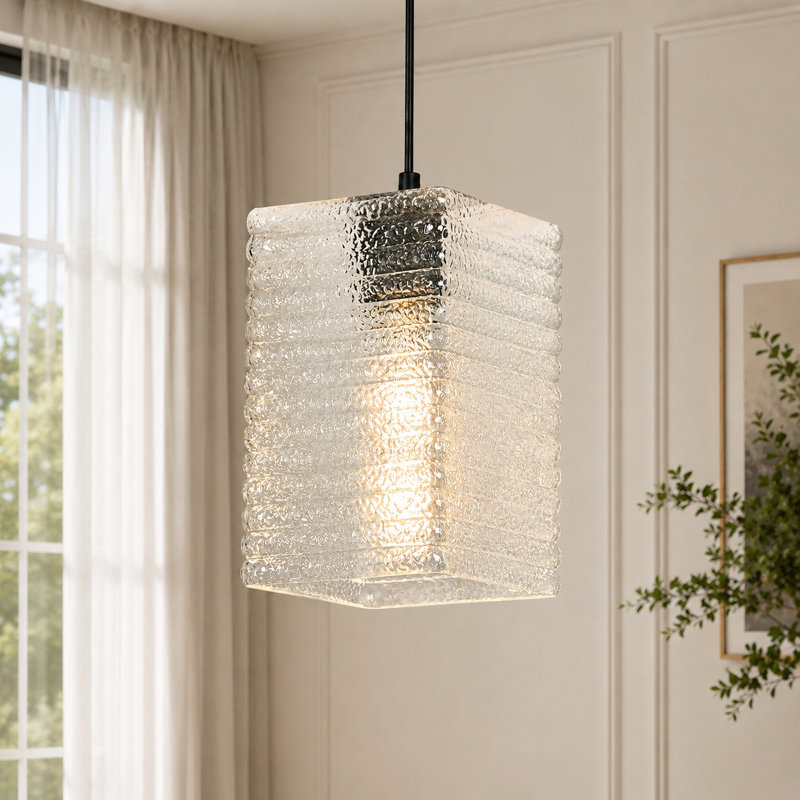  1-Light Square/ Rectangle Kitchen Island Pendant(1-Set)