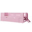 Lit plateforme en bois avec garde-corps et tiroir, rose-494523182