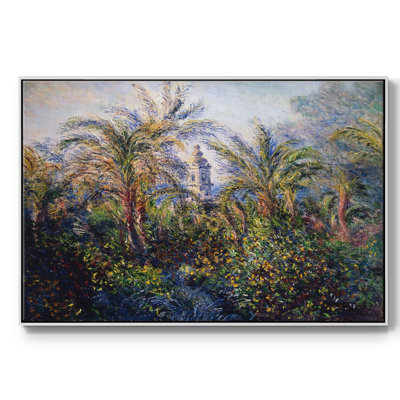 «Garden In Bordviera, Morning Effect», 1884, reproduction d'art sur toile