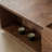 Walnut solid wood TV cabinet coffee table