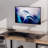 Mount-It! Full Motion Premium Single Monitor Wall Mount Arm | Quick-Release Modular Mounting Bracket for up to 34" Monitors, Silver