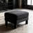 Polyester Ottoman With Four Sturdy Legs-1113340770