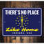 Plaque en aluminium No Place Like Home-58289434