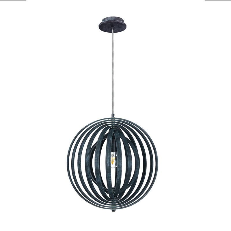 Abruzzes, 1LT Pend, L, bleu marine, H 91 po x l 18 po x P 17,25 po