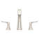 Weller Double Handle Deck Mounted Roman Tub Faucet Trim