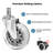 Nahas Adjustable Height Ergonomic Lab Stool Saddle Stool With Wheels, Swivel Adjustable Rolling Stool For Beauty Salon Spa Clinic Home And Office