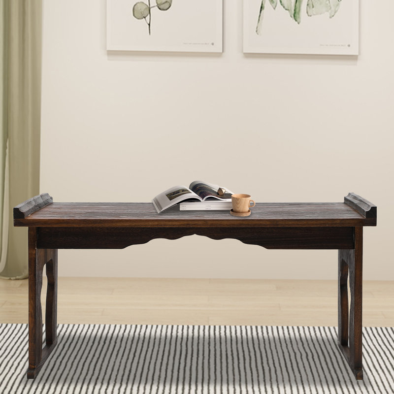 Macintyre Japanese Style Tea & Coffee Table with Foldable Legs