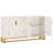 59" Modern Sideboard Buffet Kitchen Storage Cabinet with Doors