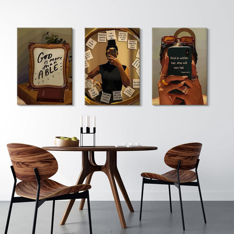 3 Piece Wrapped Canvas Print