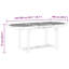 6 - Person Acacia Patio Dining Set with Extendable Rectangular Table