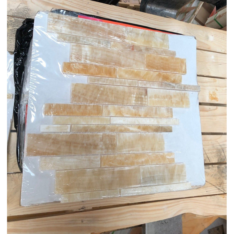 Natural Stone Linear Mosaic Wall & Floor Tile