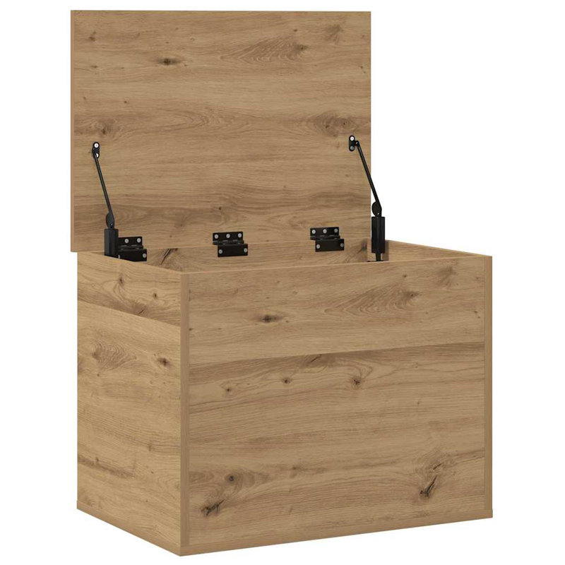 Storage Chest Home Organiser Cabinet Trunk Container Engineered Wood, Artisan Oak