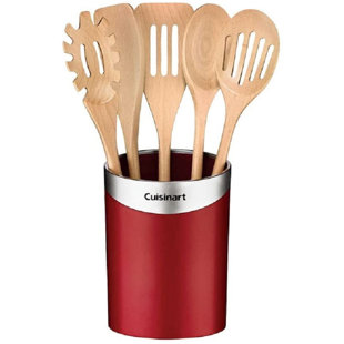 BergHOFF Studio 23Pc Tub of Tools Kitchen Utensil Set, Stainless Steel,  Bamboo, Eco-friendly, Hanging Loop