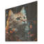 Singapura Spark Cat - Cat Wood Wall Art On Natural Pine Wood-1907630967