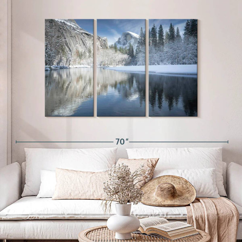 Hiver Alvord Yosemite, H 32 po x l 50 po