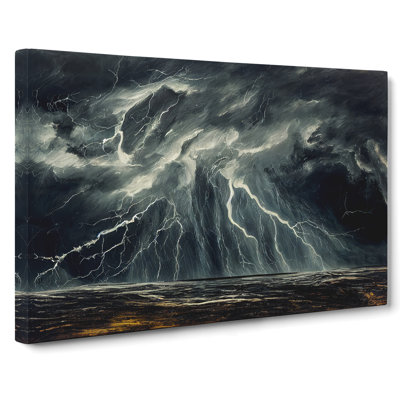 Excellent Thunderstorm - Wrapped Canvas
