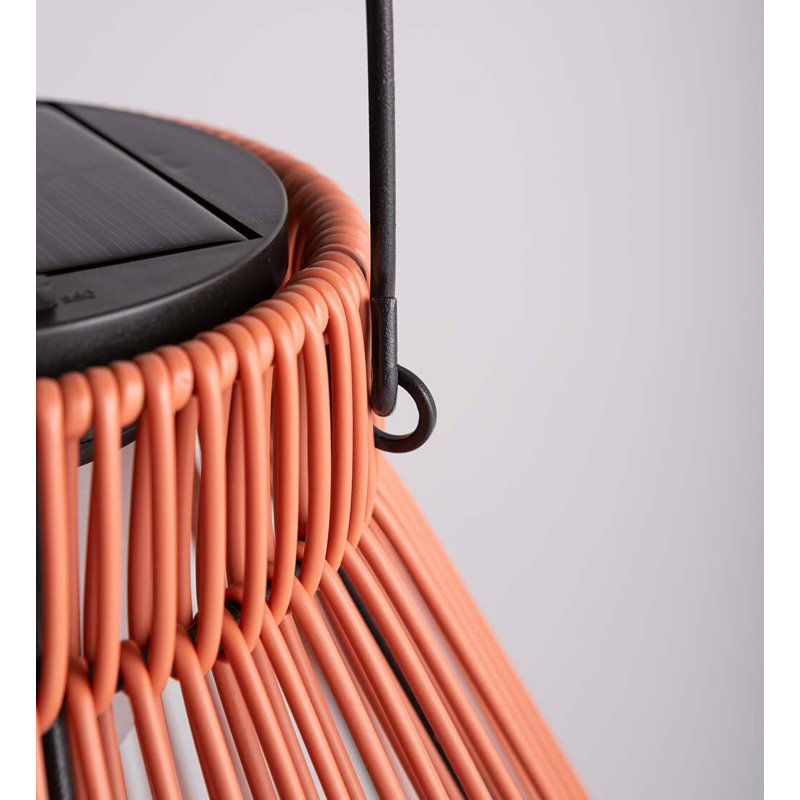 LED Outdoor Hanging Light, Pink