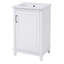 Meuble-lavabo simple 20 po avec plateau Makayla-1926456543