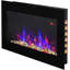 Jaycee Belfry Heating Black Electric Fireplace with 6820 BTU-1630958444