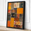 Weathered Tile Grid Industrial - Wrapped Canvas-305771297-305771311