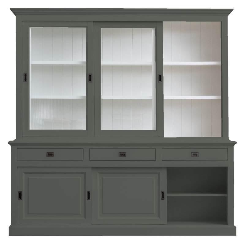 Anneros Display Cabinet, Grey