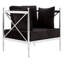 Ames Velvet Armchair