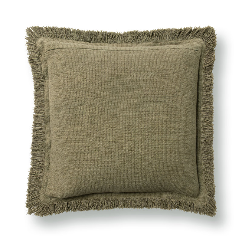 Lauren  Cotton Blend Throw Pillow