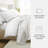 Quilt Set - Lightweight - All Season Quilted Coverlet - Relic Stripe Taupe-105628348