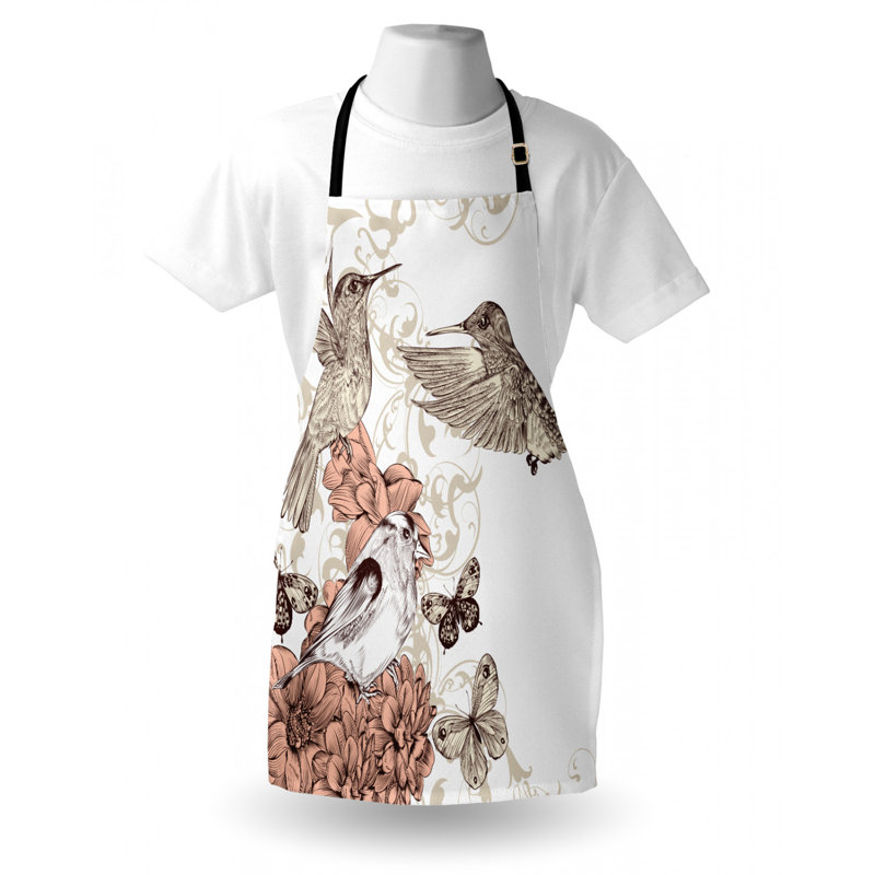 Floral Bib Apron