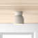 Logan Single Light Ceramic 8'' H X 7.5'' W  Flush Mount