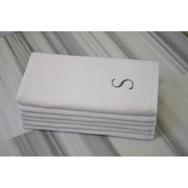 Bohanon Monogram Turkish Cotton Hand Towel, S