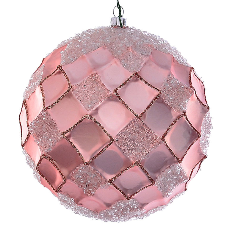 Balle perlée 4,75 po, Or rose
