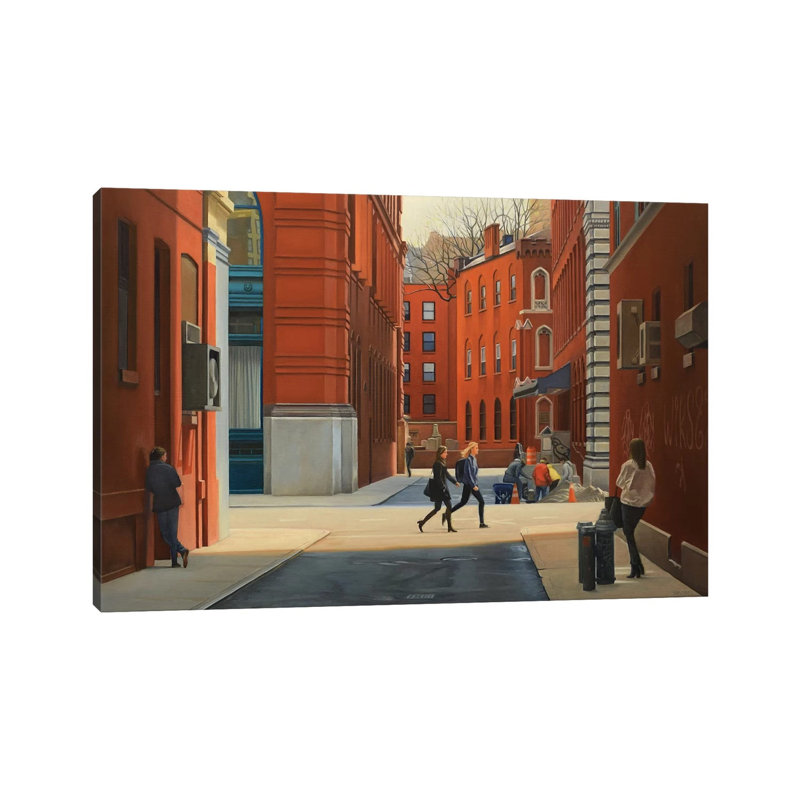 On Jersey Street by Nick Savides - Wrapped Canvas Gallery-Wrapped Canvas Giclée, 66.04 cm H x 45.72 cm W