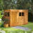 Powersheds 10 x 6ft Timber Overlap Pent Garden Shed