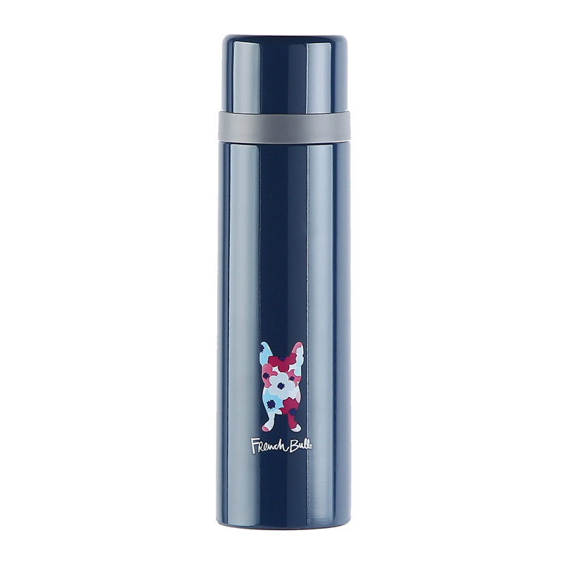 25 oz Bouteille d'eau en acier inoxydable, Marine, 17 oz