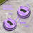 Forever Source 12V Kids Bumper Car with Remote Control, 360 Degree Spins, Dual Driving Modes, LED Lights & Music, Ages 3-5, Purple