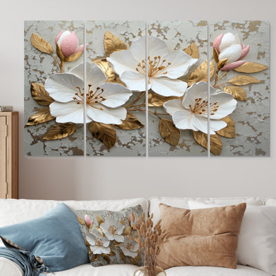 Golden Rhododendron S Radiant Glow III - Art - Pour le salon