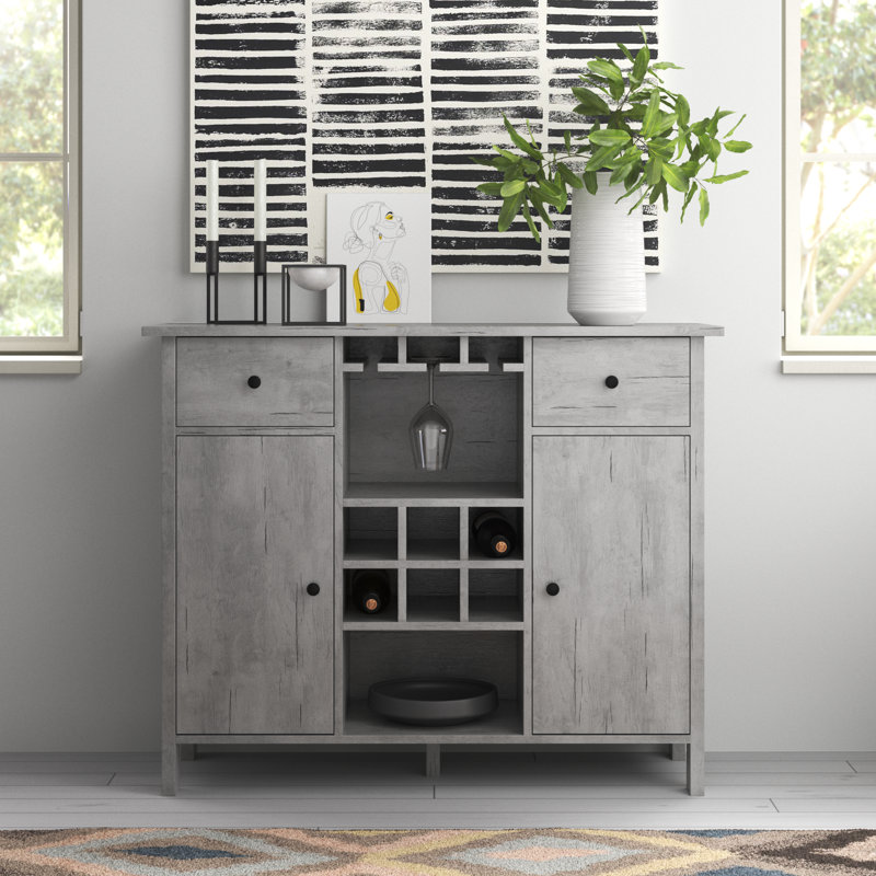 Freida 41.73'' Sideboard, Vintage Gray